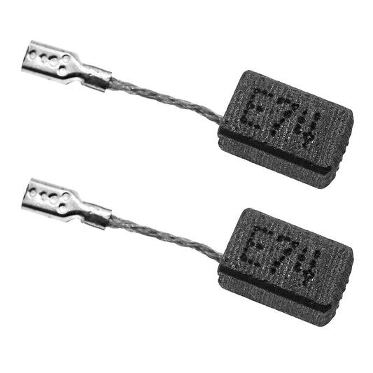E74 Carbon Brushes 8×6.5×13 mm with Auto Cut-Off for Bosch GWS 7-115 E / GWS 7-125 E / GWS 7-100 E / GOP 250 CE
