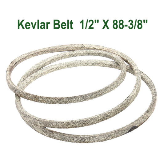 Kevlar Deck Belt for John Deere Toro 131290, 75404143, 95404143 1/2" x 88-3/8"