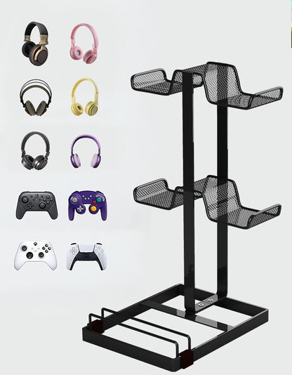 Gaming Headphone Gamepad Earphone Stand - Black
