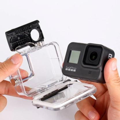 GoPro 60m waterproof protective housing compatible with Hero 8 black only