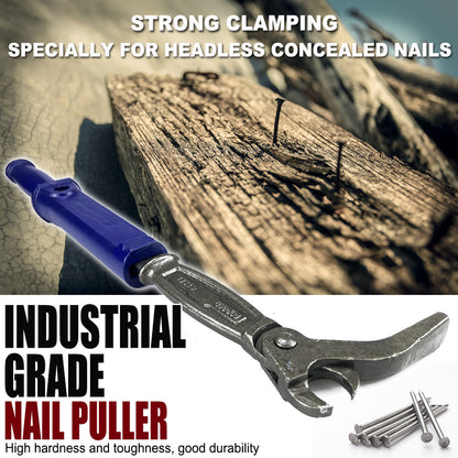 Heavy-Duty Forged Steel Slide Hammer Nail Puller Pallet Nails Puller
