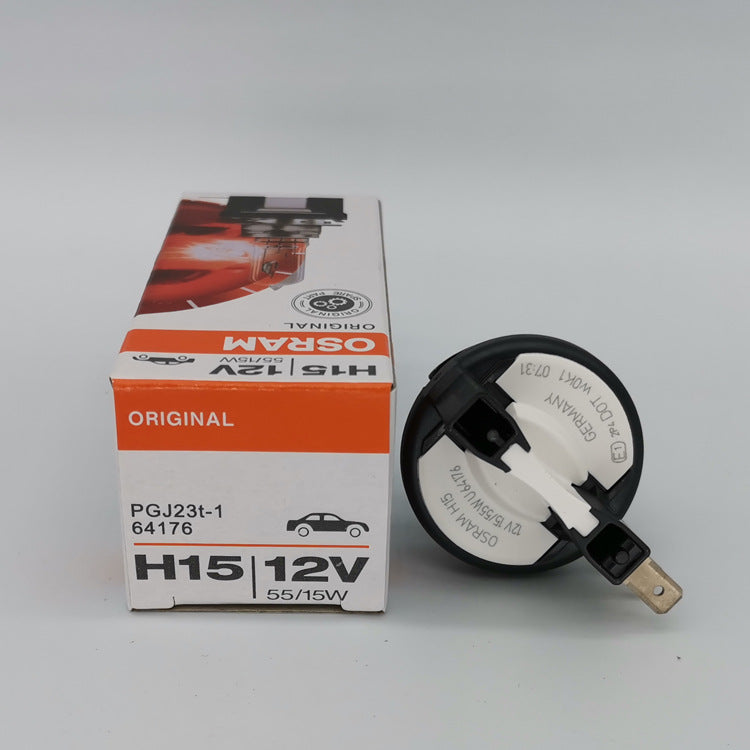 Made in GERMANY Osram Globe headlight bulb - H15 12V 15/55W PGJ23t-1
