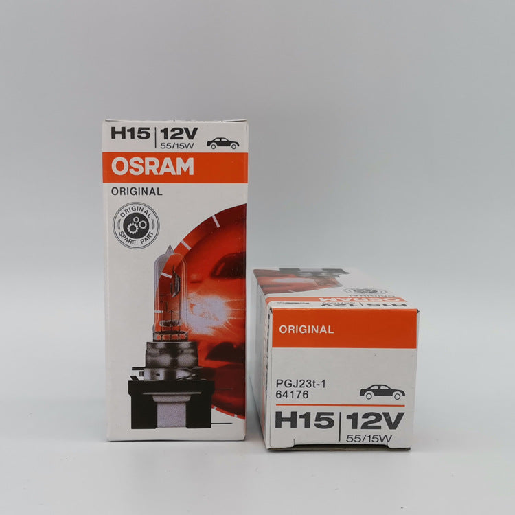 Made in GERMANY Osram Globe headlight bulb - H15 12V 15/55W PGJ23t-1