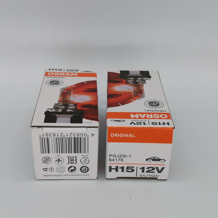 Made in GERMANY Osram Globe headlight bulb - H15 12V 15/55W PGJ23t-1