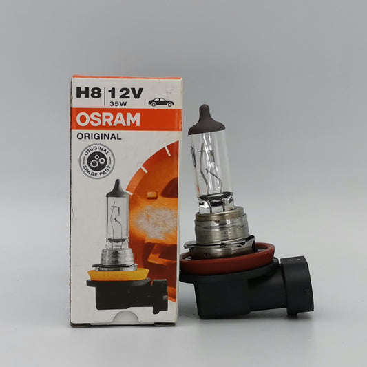 Germany made Osram Halogen Globe headlight bulbs - H8 12V 35W U 64212