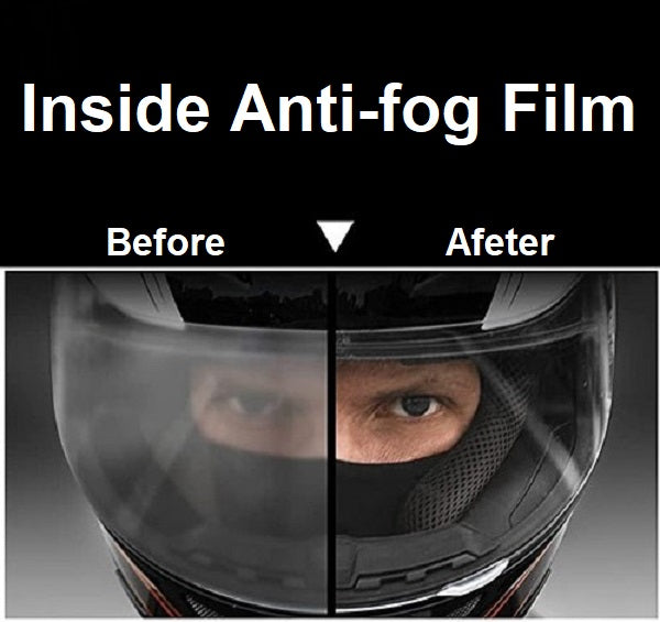 Universal Motorcycle Helmet Anti-fog Film and Rainproof Film Sticker