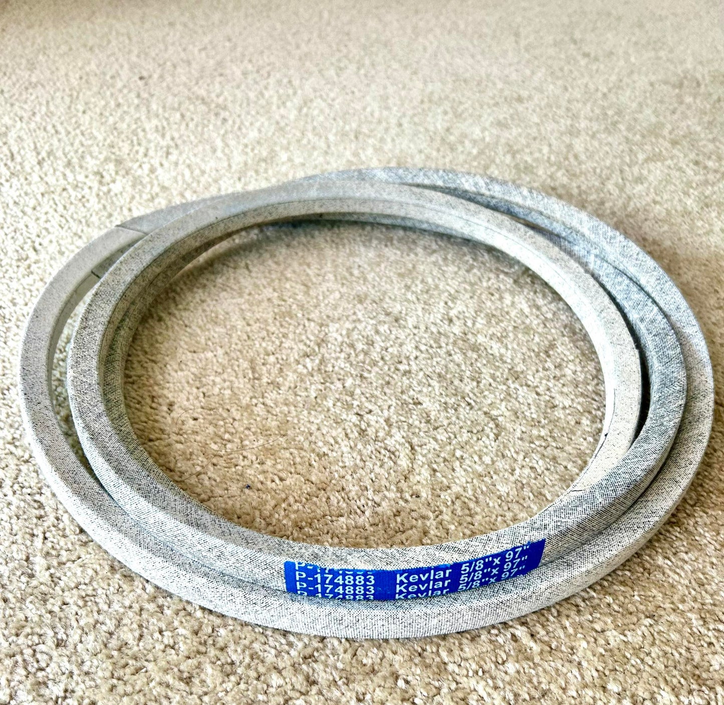 Kevlar Deck Belt 532174883 for Husqvarna John Deere 174883 5/8" x 97"