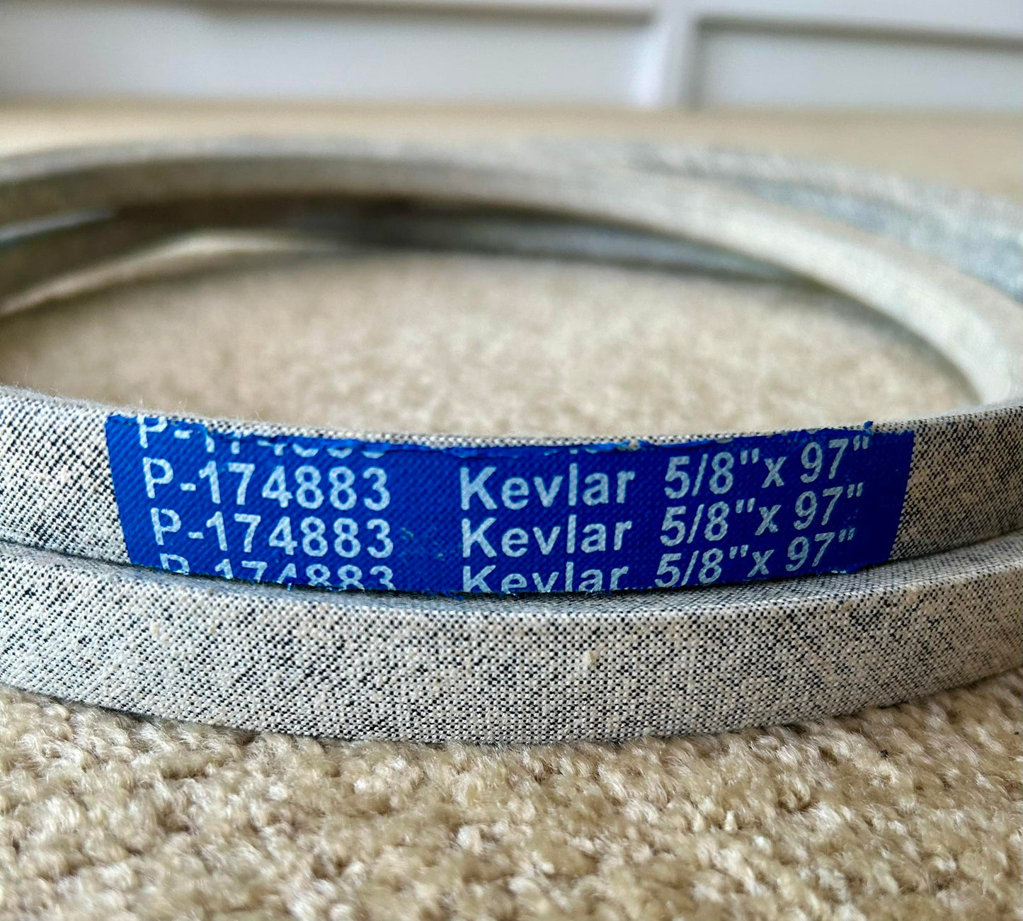 Kevlar Deck Belt 532174883 for Husqvarna John Deere 174883 5/8" x 97"