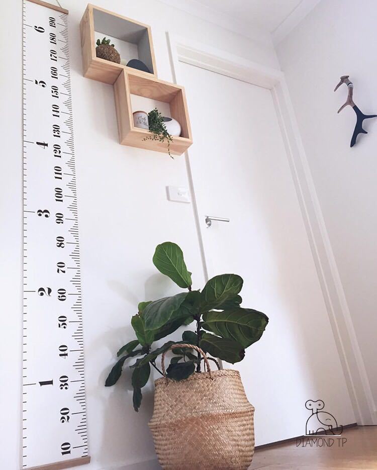 Wall Hanging Kids Height Measure Ruler