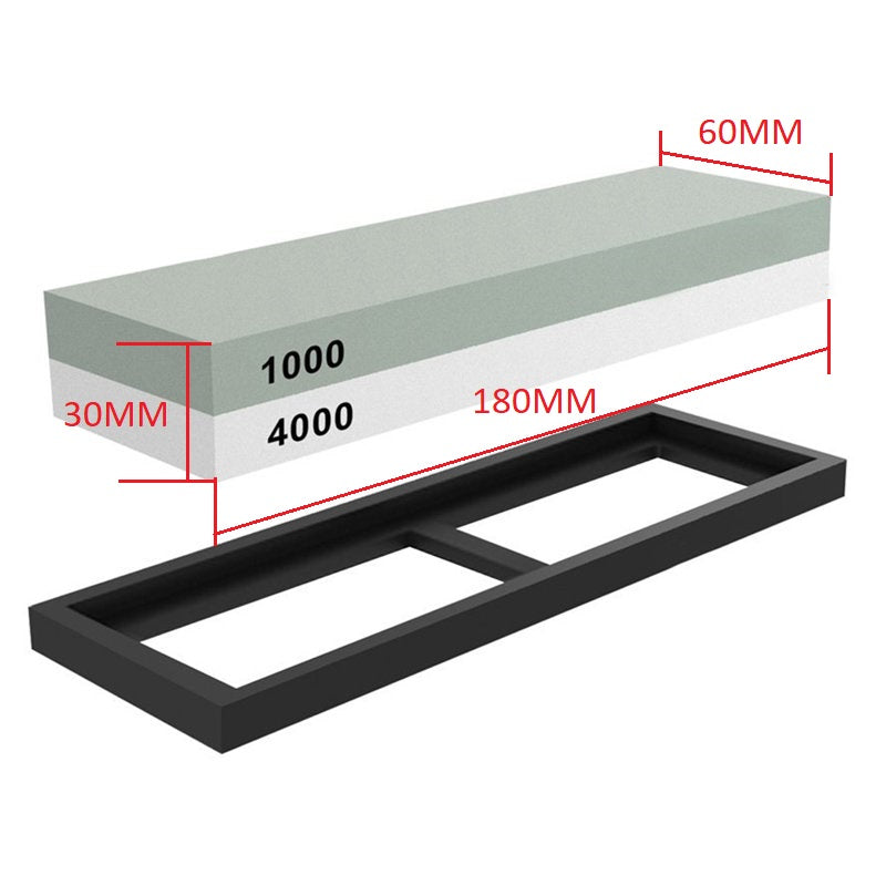 Knife sharpener stone Whetstone Grit 1000/4000