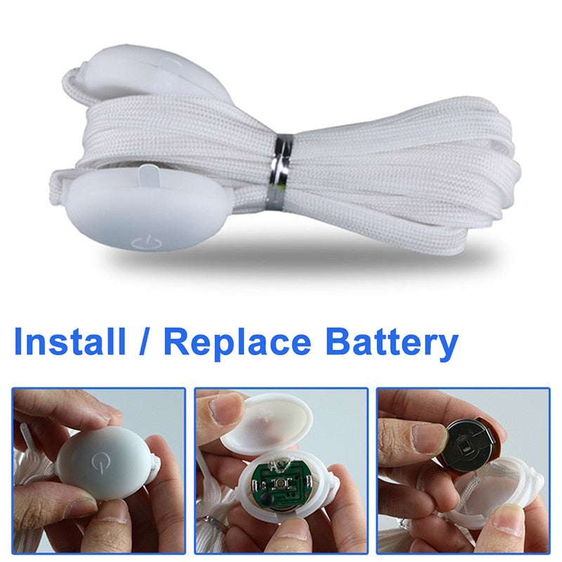 1 pair of Led Flashing Shoelace Luminous Shoelace