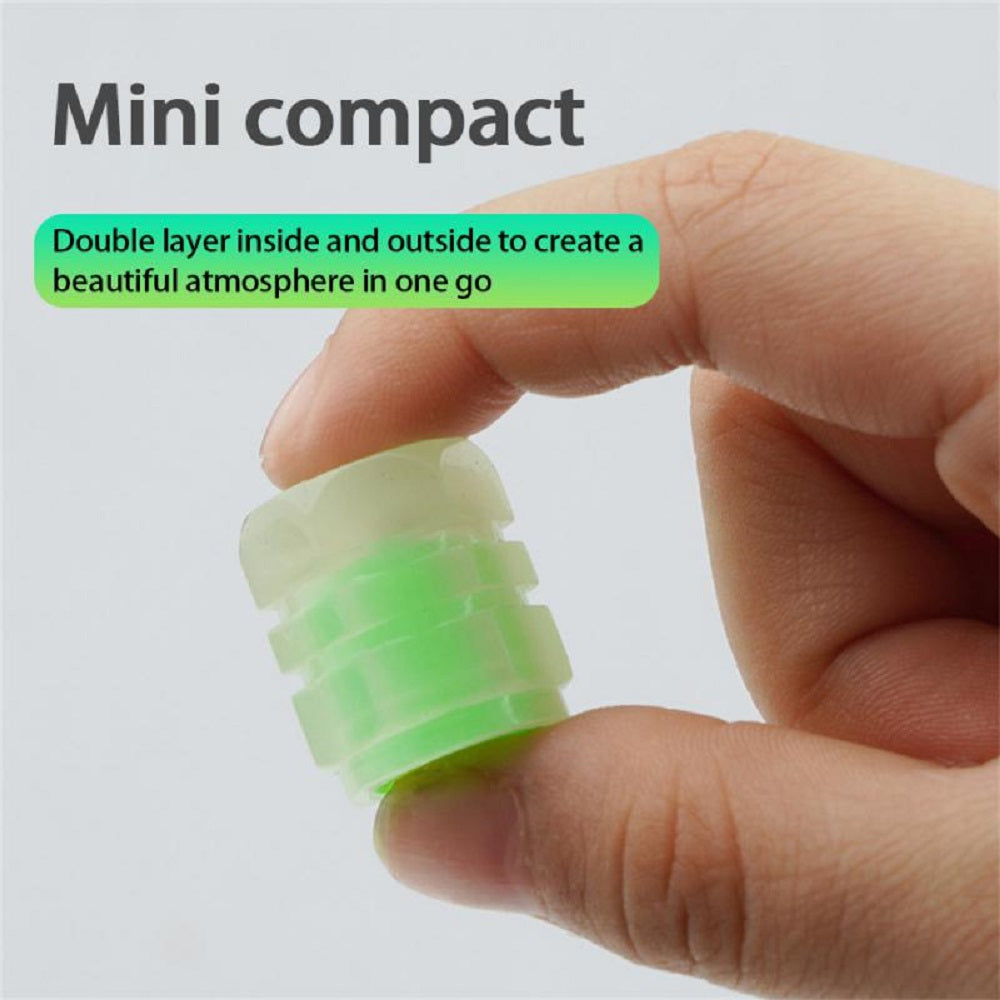 4pcs Universal Luminous Tyre Valve Cap for Car and Motorcycle Bike