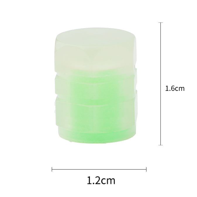 4pcs Universal Luminous Tyre Valve Cap for Car and Motorcycle Bike