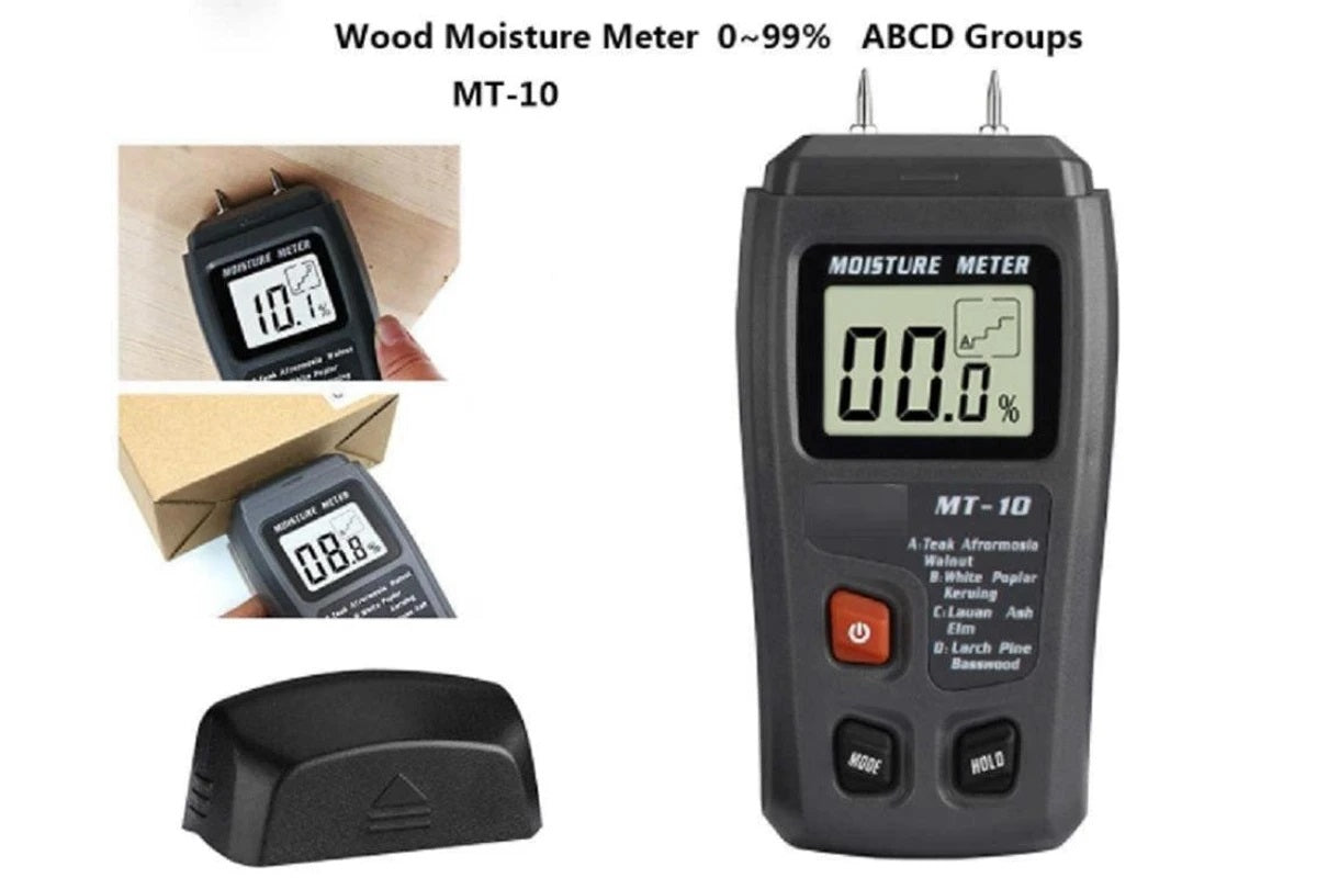 MT10 Wood Moisture Meter - Black