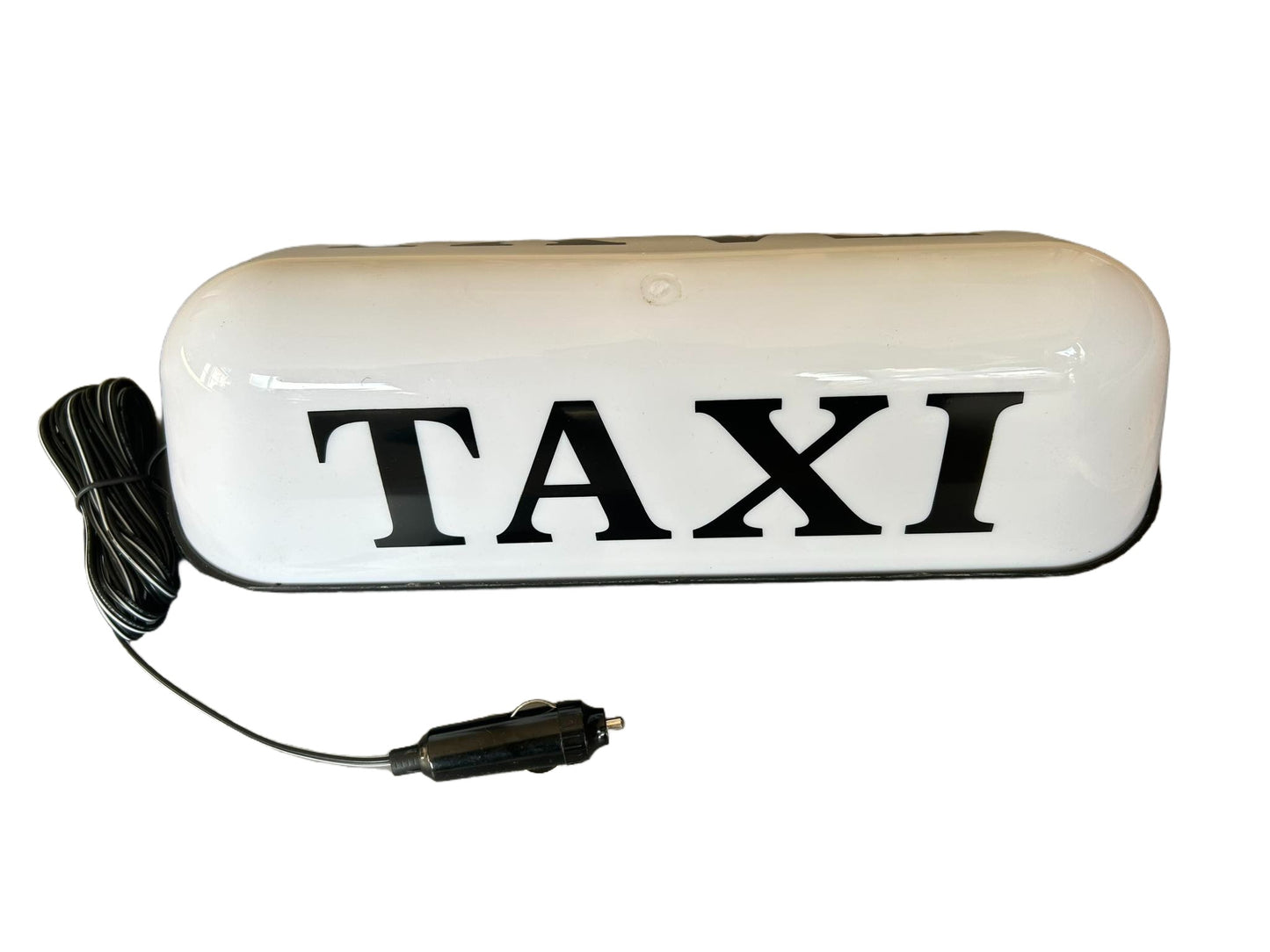 Uber/Taxi Magnetic Sticker and Super Magnetic 12V DC Plug-in Taxi Roof Top Sign Light