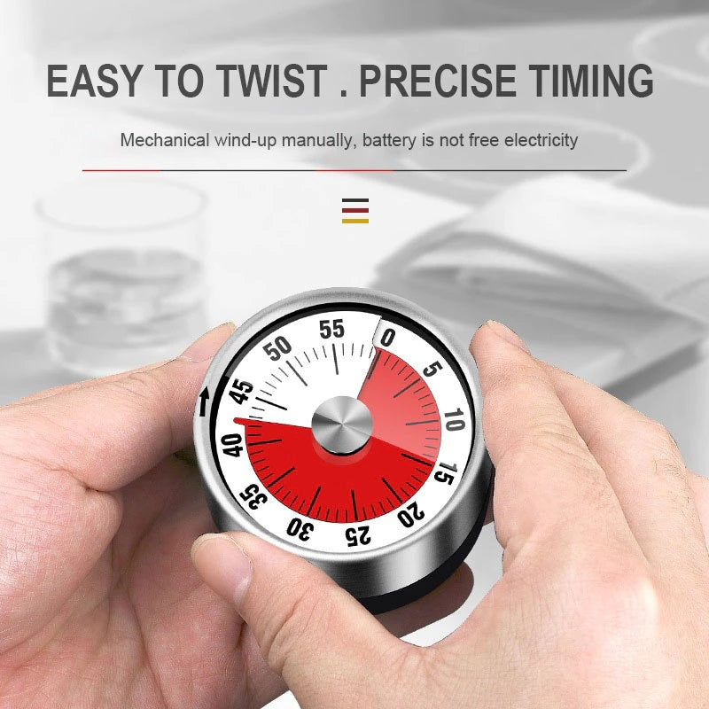 Magnetic Mechanical 60 Minutes Kitchen timer Cooking timer