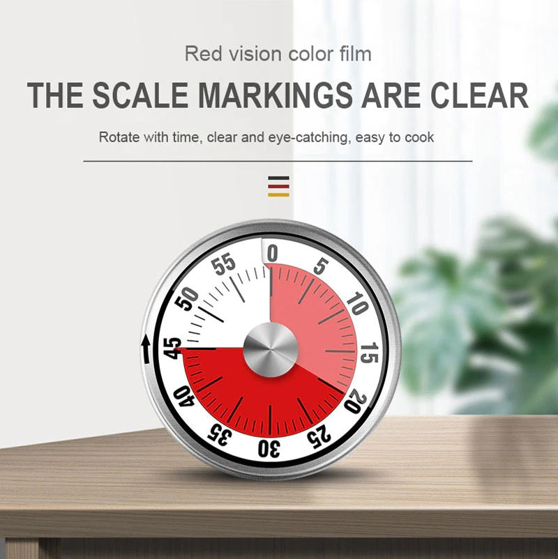 Magnetic Mechanical 60 Minutes Kitchen timer Cooking timer