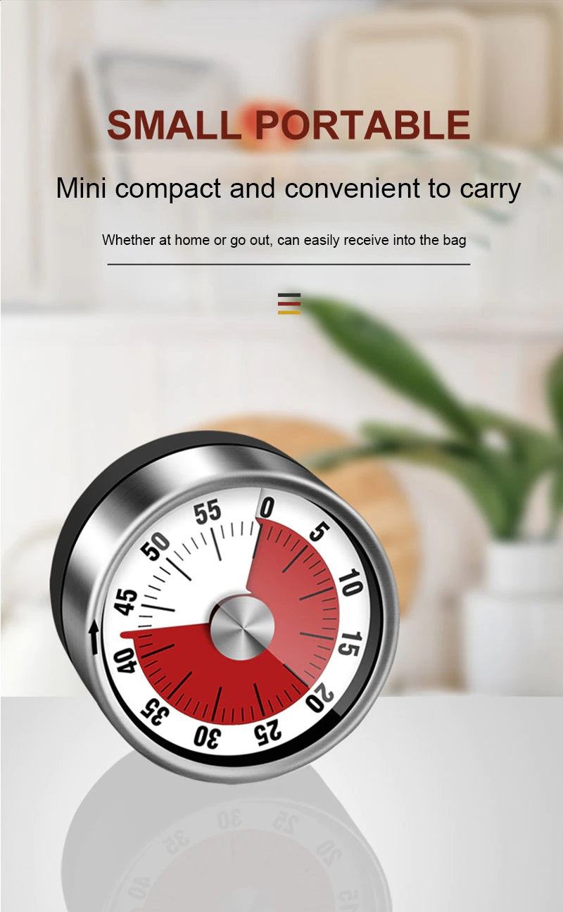 Magnetic Mechanical 60 Minutes Kitchen timer Cooking timer