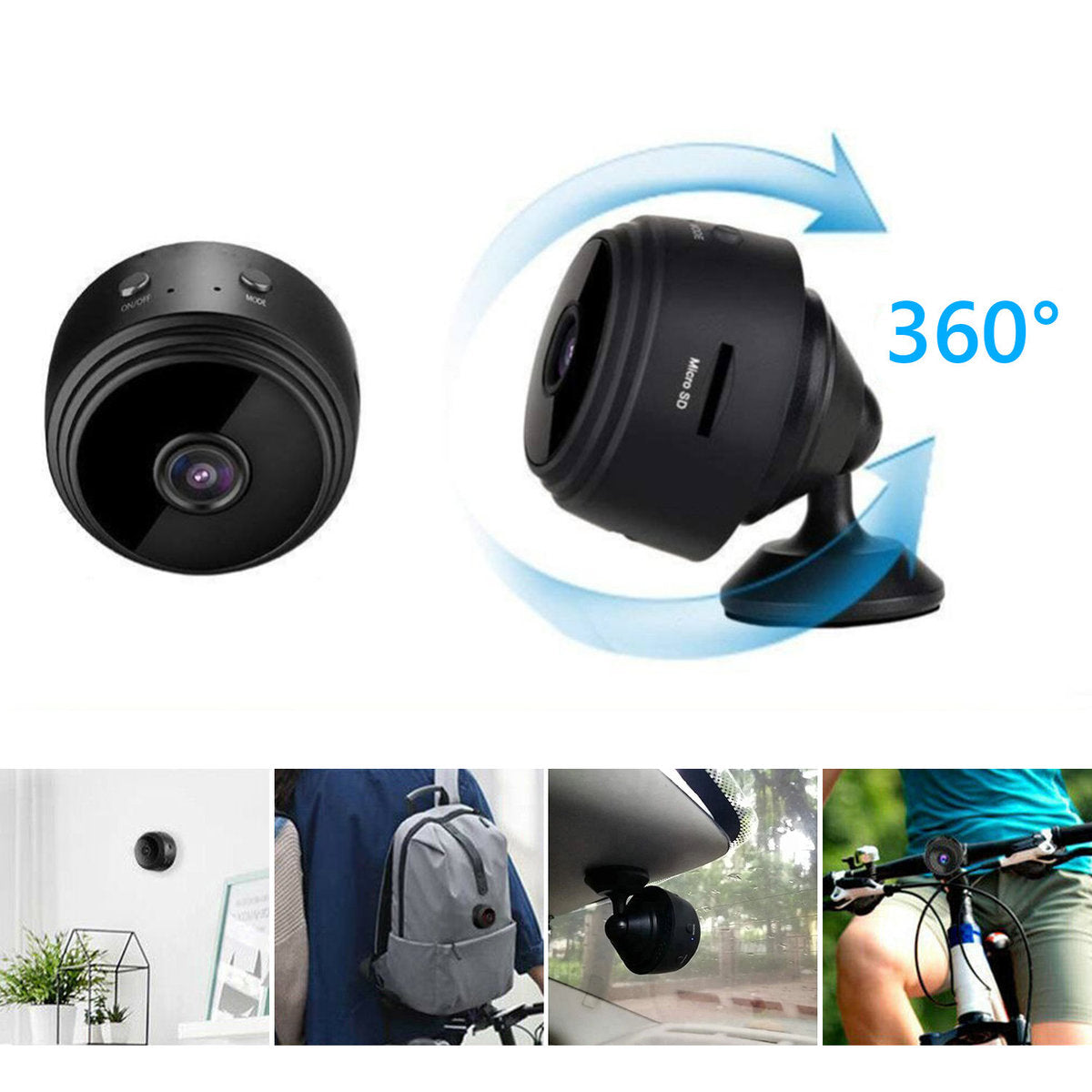 Mini Magnetic Wifi Camera 1080P IP Camera smart Home Security