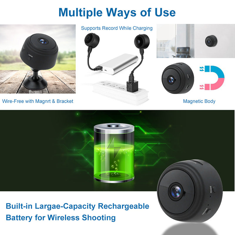 Mini Magnetic Wifi Camera 1080P IP Camera smart Home Security