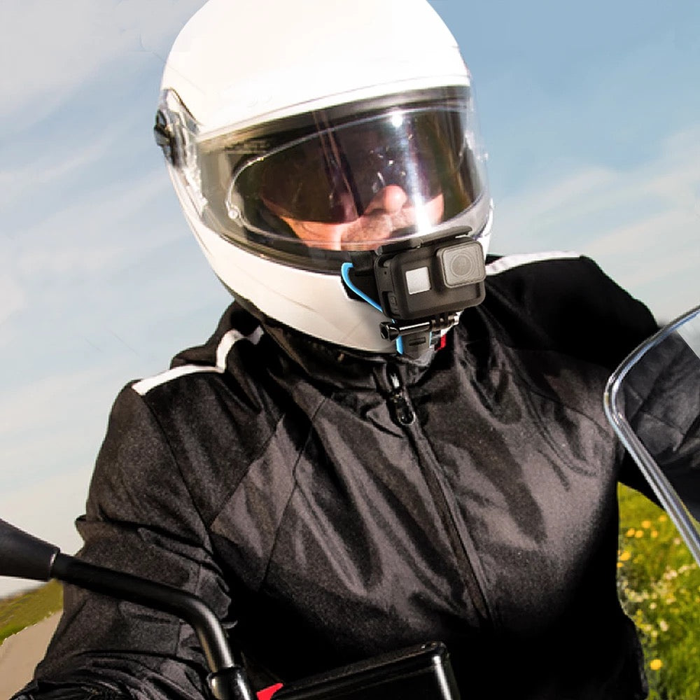 Helmet Chin Strap Mount Holder for GoPro