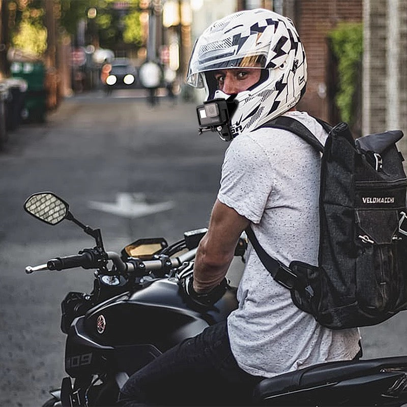 Helmet Chin Strap Mount Holder for GoPro