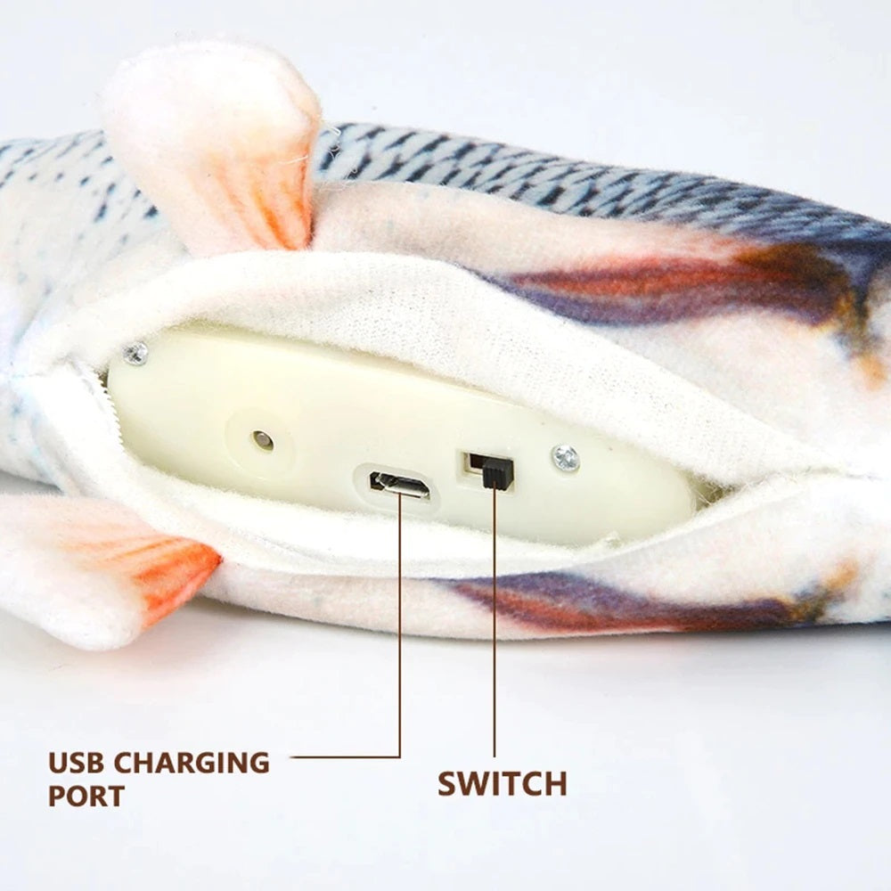Moving Fish Cat Toy Dancing Fish Flopping Fish