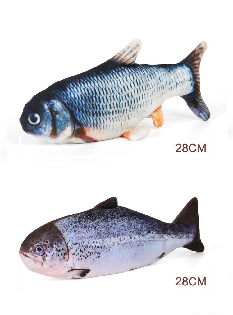 Moving Fish Cat Toy Dancing Fish Flopping Fish