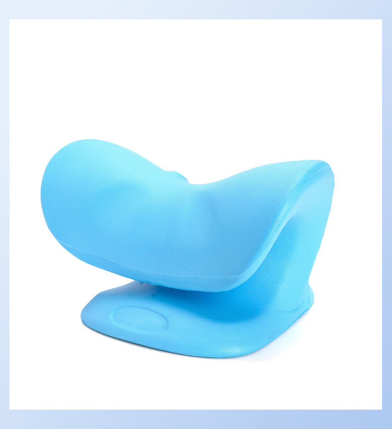 Neck Traction Pillow Massage Pillow Neck Stretcher Neck Relaxer Pillow C/W Back Scratcher