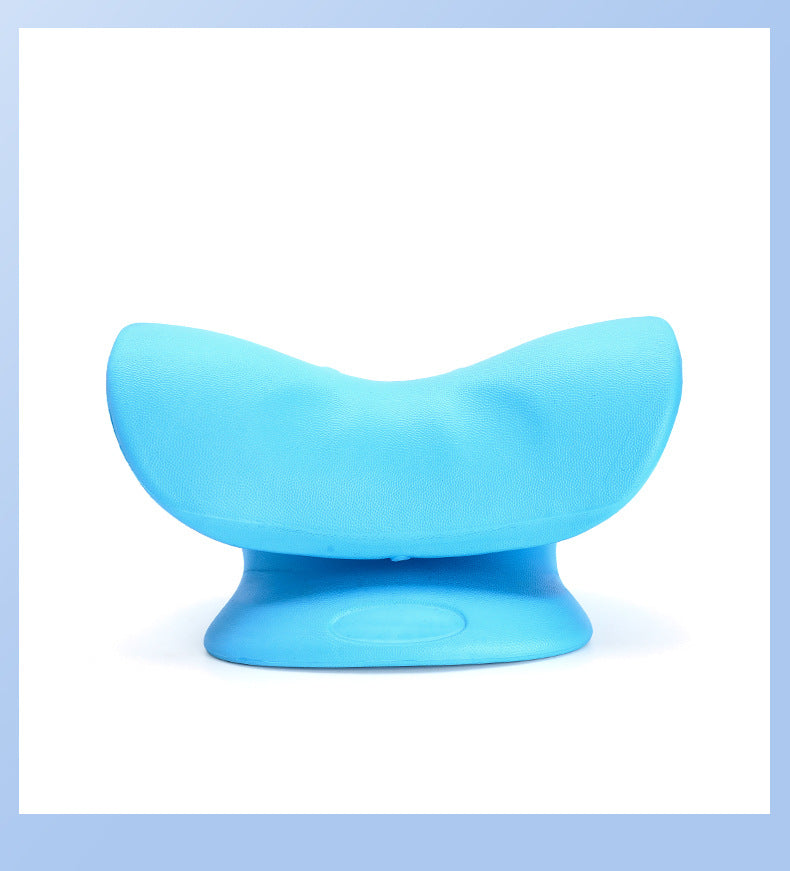 Neck Traction Pillow Massage Pillow Neck Stretcher Neck Relaxer Pillow C/W Back Scratcher