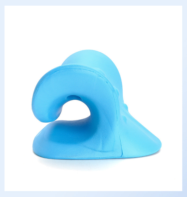 Neck Traction Pillow Massage Pillow Neck Stretcher Neck Relaxer Pillow C/W Back Scratcher