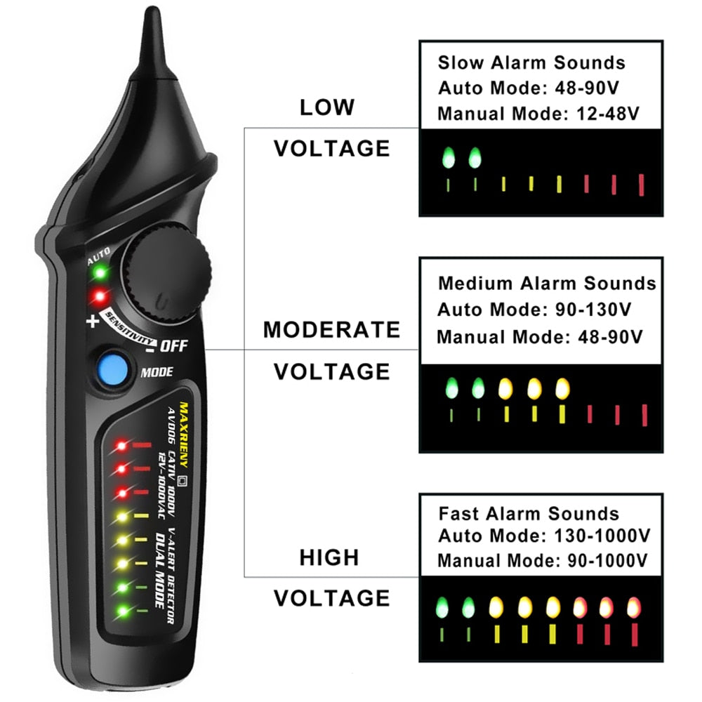 Non-Contact Voltage Detector Tester