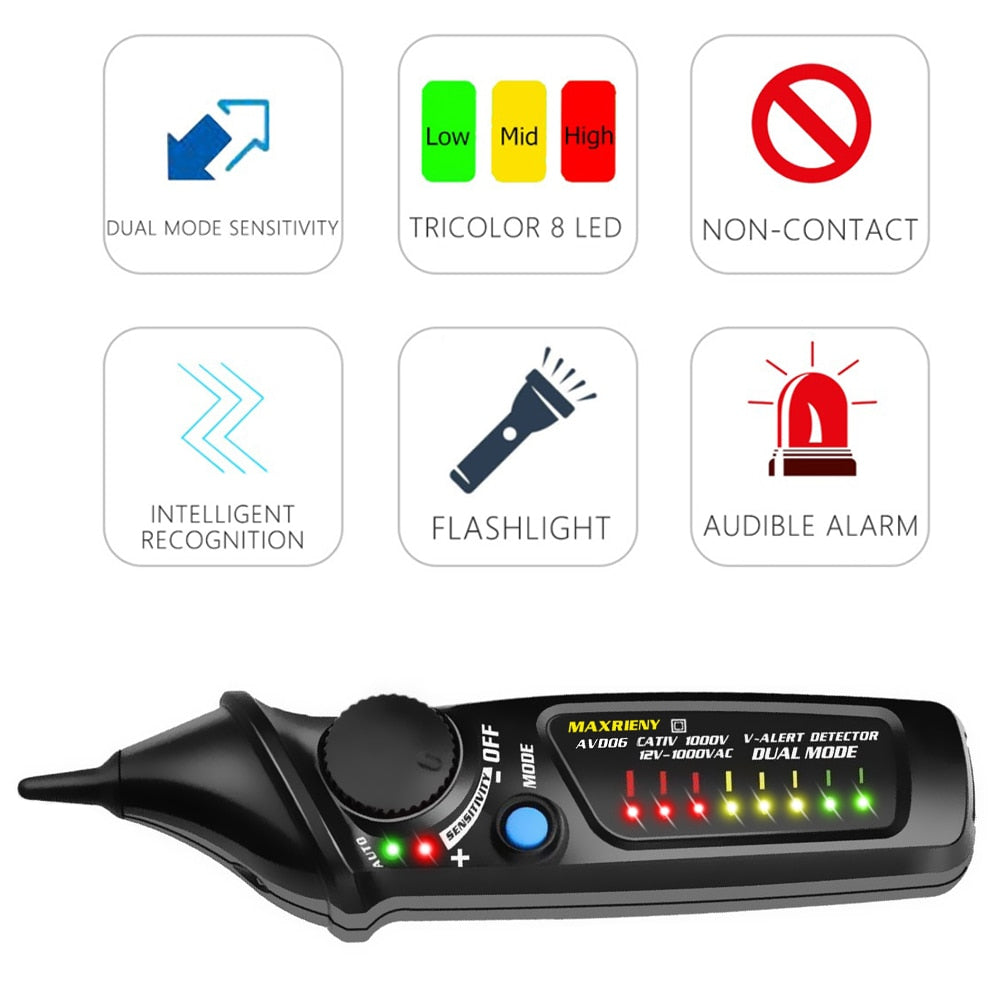 Non-Contact Voltage Detector Tester