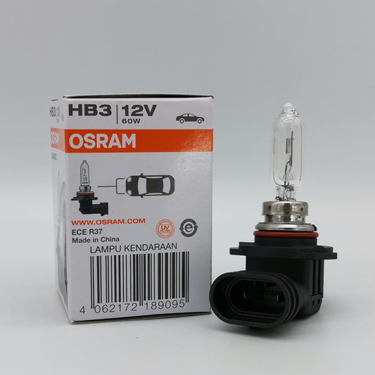 Osram Halogen Globe headlight bulbs - HB3 9005 12V 60W P20d 9005 CLC