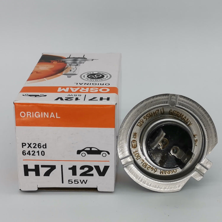 Made in Germany Osram Halogen Globe headlight bulb - H7, 12V, 55W, 64210