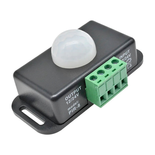 DC 12V 24V 6A Automatic Adjust PIR Motion Sensor Switch Module