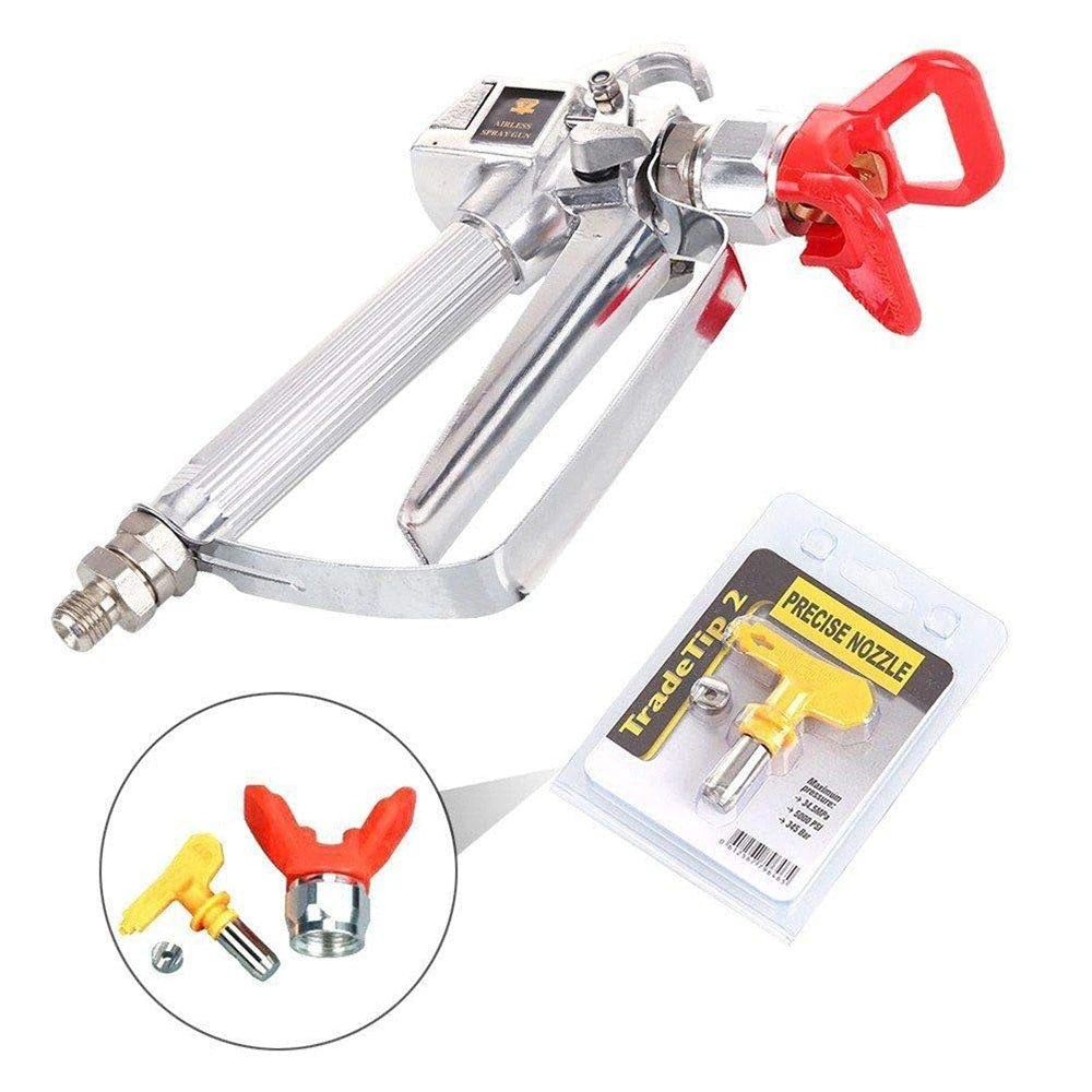 Airless Spray Gun For Graco Titan Wagner Paint Sprayers With 517 Spray Tip