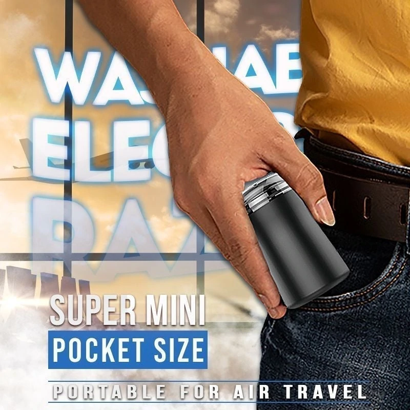 Pocket Rechargeable Electric Shaver