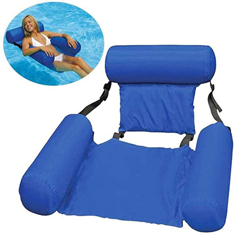 Inflatable Floating Air Mattresses Pool Lounger Chair - Blue