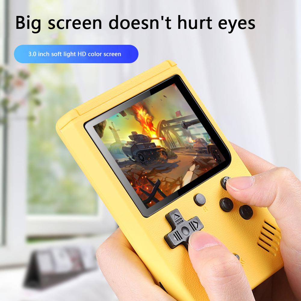 Portable 500 In 1 Mini Game Console Handheld Game Players GameBoy - Gray