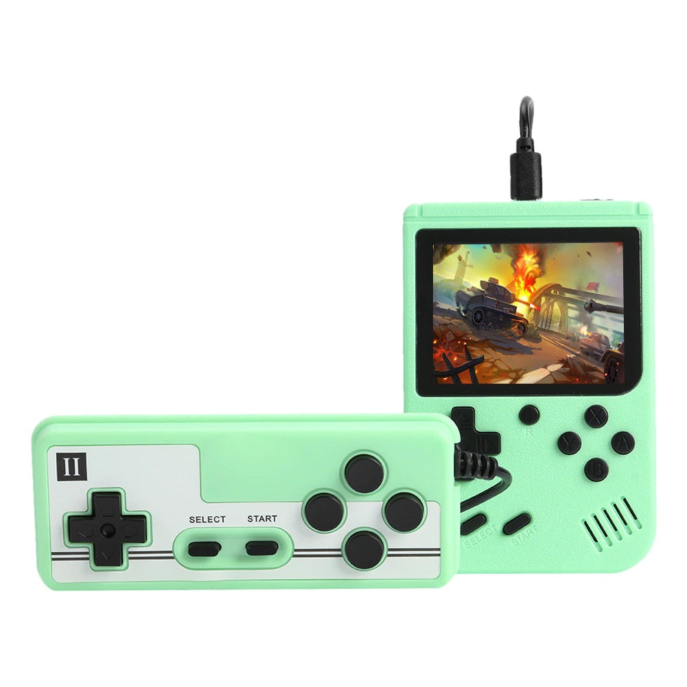 Portable 500 In 1 Mini Game Console Handheld Game Players GameBoy - Gray