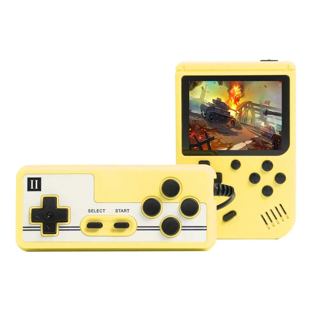 Portable 500 In 1 Mini Game Console Handheld Game Players GameBoy - Gray