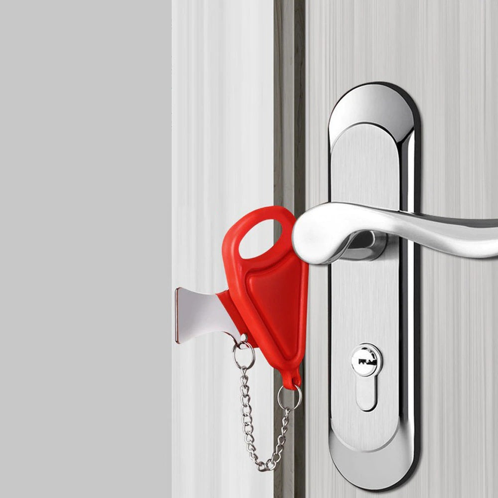 Portable Door Lock for motel, hotel and Airbnb