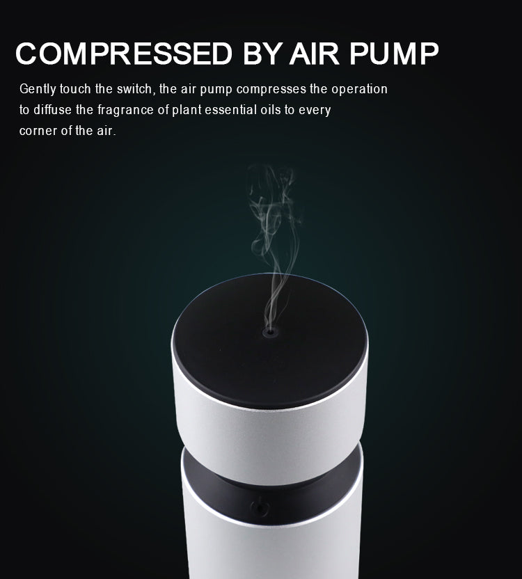 Nebulizing Diffuser Waterless Essential Oil Sprayer for Car/Bedroom/Office - 10ml