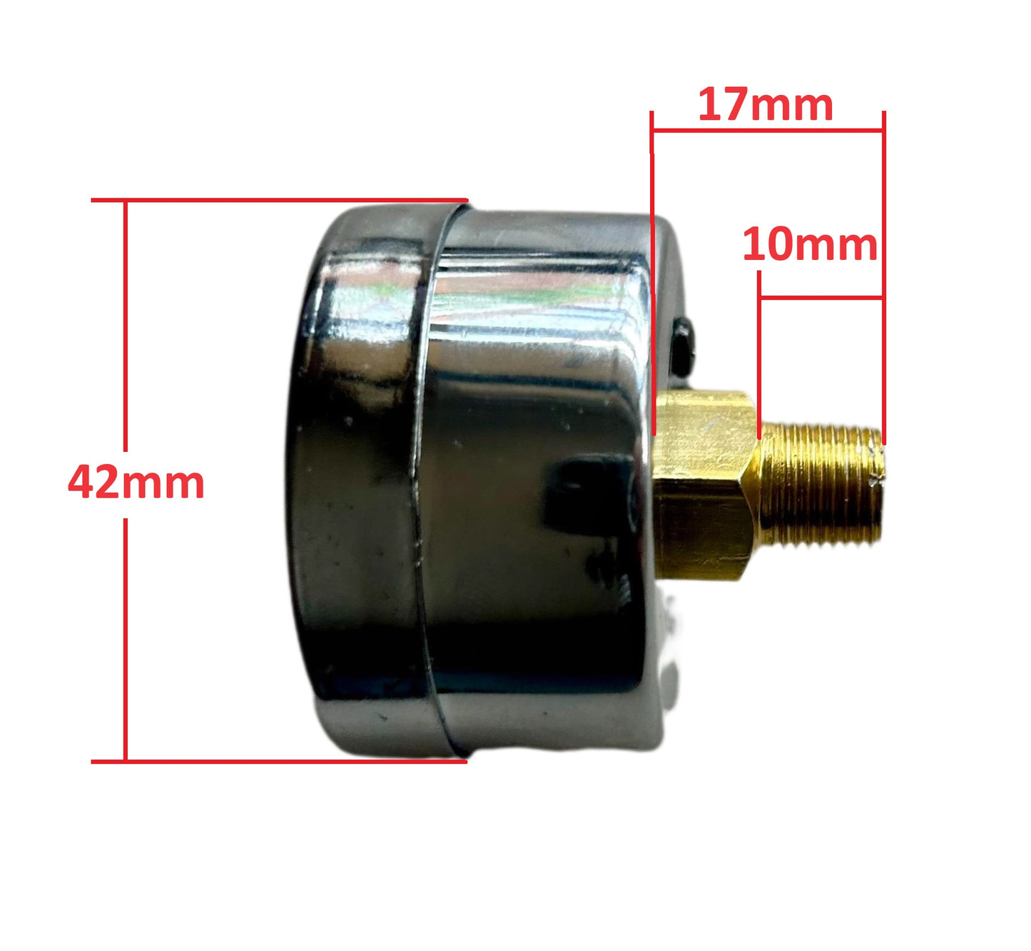 0-180PSI Air Pressure Gauge 0-12 BAR