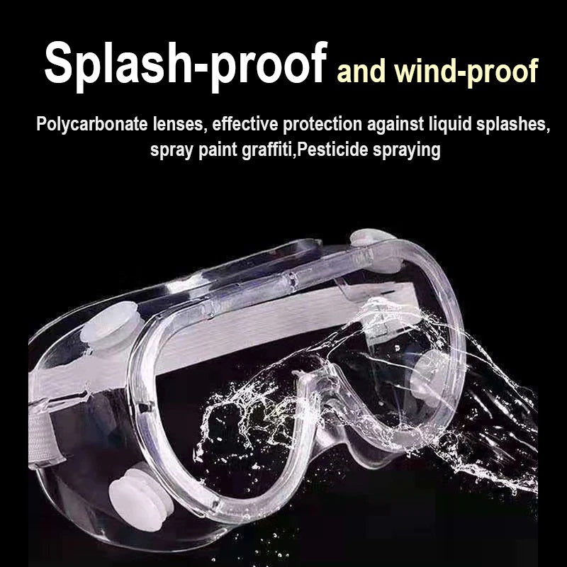 Protective Safety Glasses Anti Virus Work Clear Glasses goggle