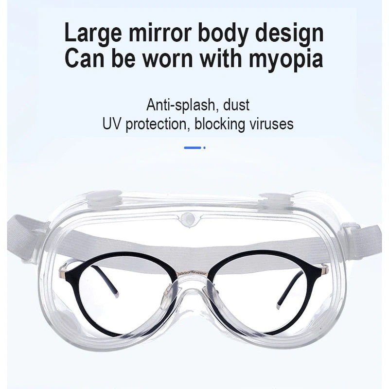 Protective Safety Glasses Anti Virus Work Clear Glasses goggle