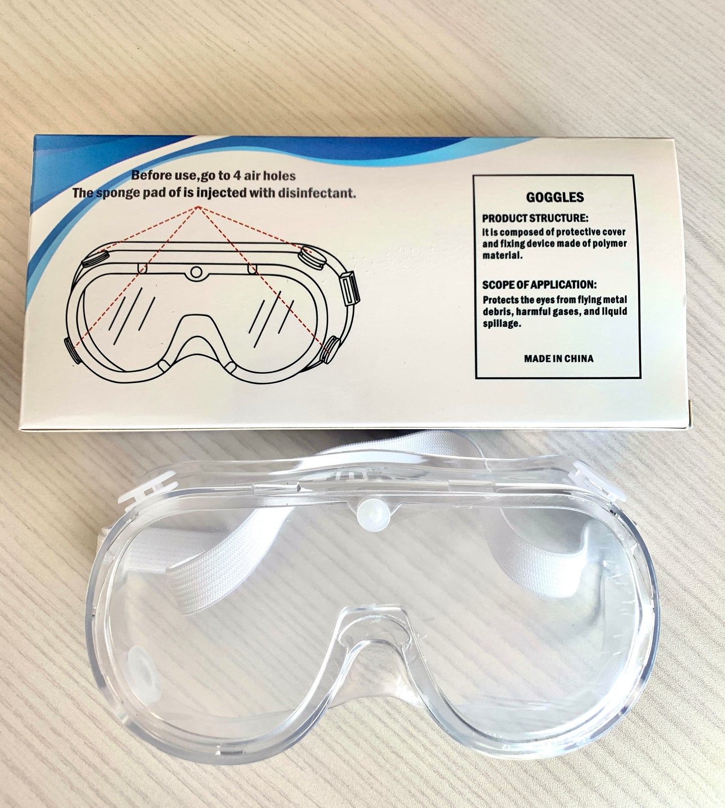 Protective Safety Glasses Anti Virus Work Clear Glasses goggle