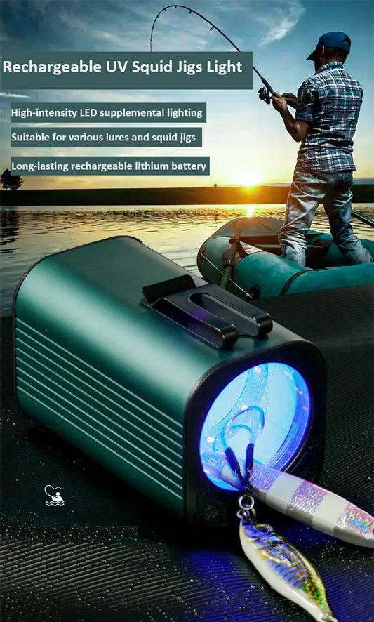 Rechargeable UV Squid Jigs Light for Squid fishing