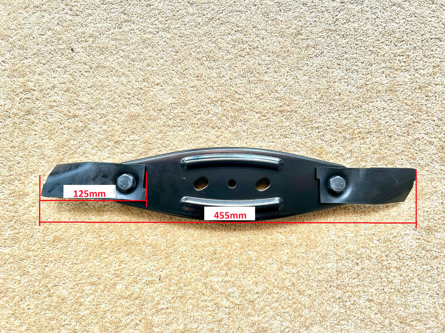 Replacement Masport 18" Lawnmower Blades carrier Set